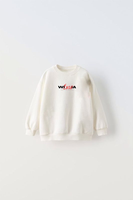 Wiexoria Graffiti Design Sweatshirt