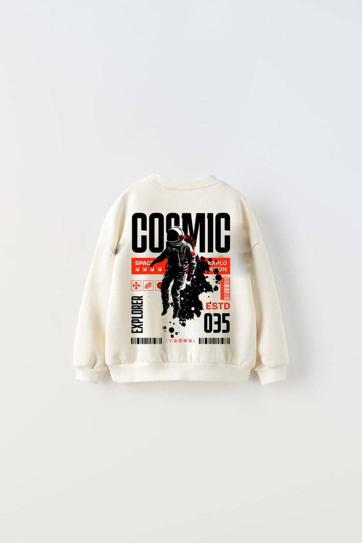 Wiexoria Cosmic Astronaut Sweatshirt