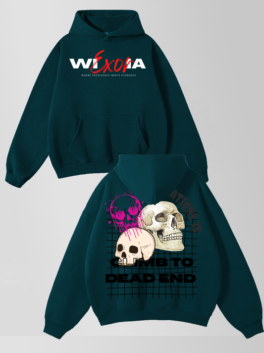 Edgy Skull Vibes Hoodie