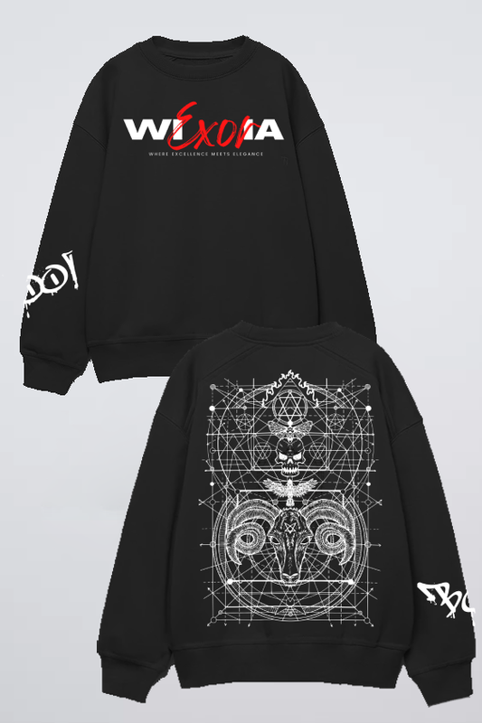 Wiexoria Classic Ancient Graffiti Sweatshirt